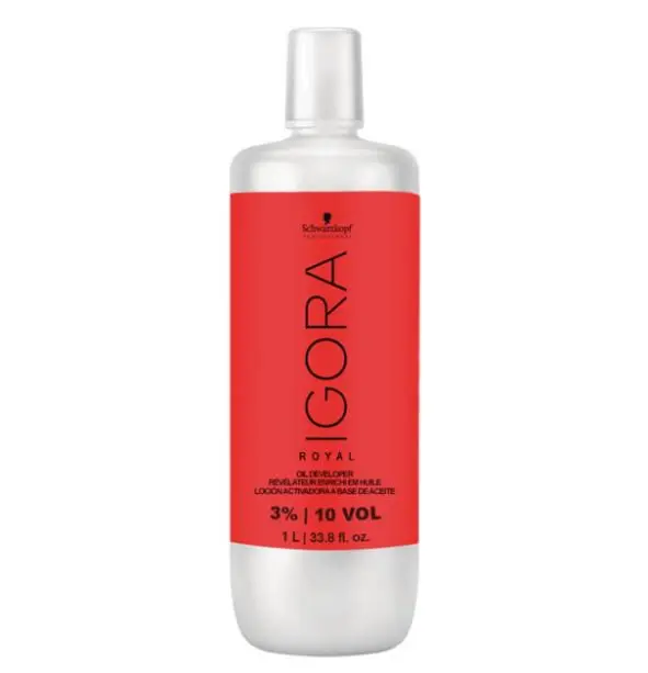 Água Oxigênada Ox Loção Ativadora 1000ml - Igora Royal - 10 volumes