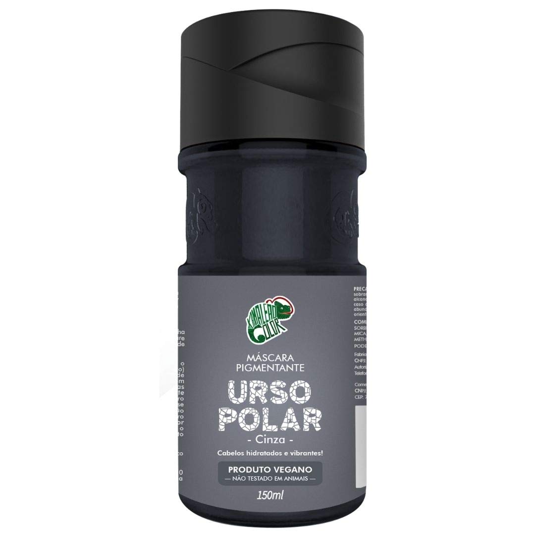Kamaleão Color Máscara Pigmentante Vegano 100ml Todas Cores - Urso polar