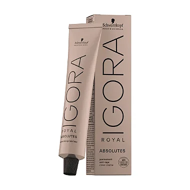 Coloração Tintura Cabelo Igora Absolutes 60g Todas As Cores - 7-450 louro médio beige dourado natural